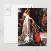 ザアコラーデ – ペンブロークウェルシュコーギー2 ポストカード (正面/裏面)