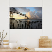 ザアストリア・メグラーブリッジAt Sunset ポスター (キッチン)