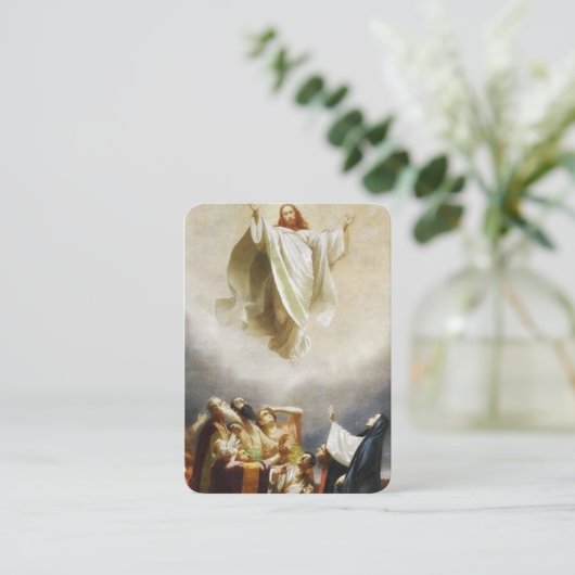 ザアセンション祈りの言葉 名刺 (スタンド正面)