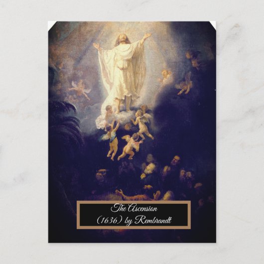 ザアセンションbyレンブラント ポストカード (正面)