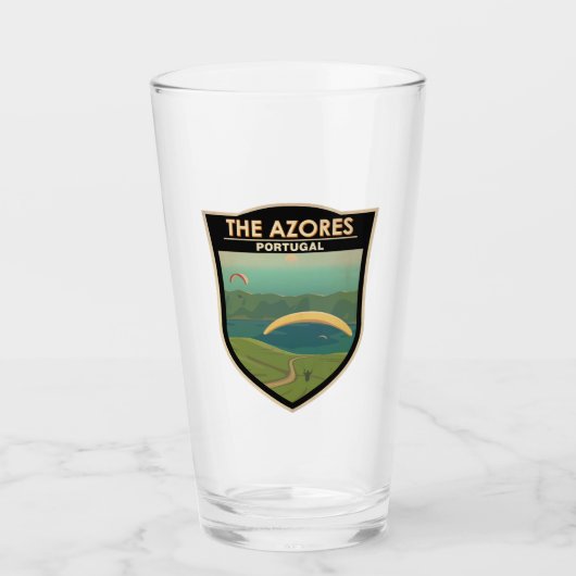 ザアゾレスポルトガルトラベルヴィンテージ タンブラーグラス (正面)