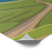 ザアゾレスポルトガルトラベルヴィンテージ ポスター (角)