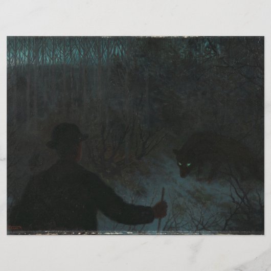 ザアッシュラッドとウルフスクラップブック紙 (正面)