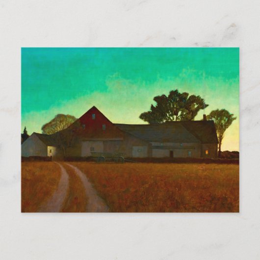 ザアッパーファーム, 1938 by Newell Convers Wyeth ポストカード (正面)
