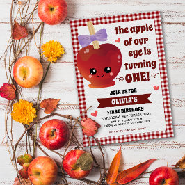 ザアップルオブザアイガール誕生日招待状 招待状