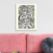 ザアデプト、ブライアン・ベンソン キャンバスプリント (インサイチュ (リビング))