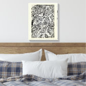 ザアデプト、ブライアン・ベンソン キャンバスプリント (インサイチュ (寝室))