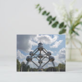 ザアトミウム建物,ブリュッセル,ベルギー ポストカード (スタンド正面)