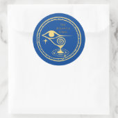 ザアトランティス無料ロゴ – シリーズロゴシール ラウンドシール (バッグ)