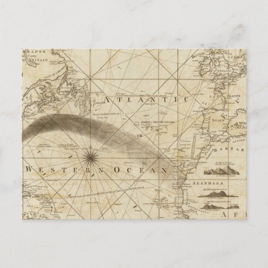 ザアトランティック海 ポストカード (正面)