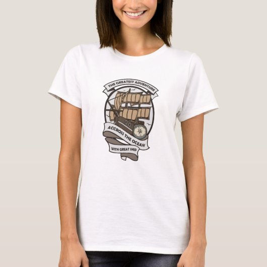 ザアドベもっとも偉大ント Tシャツ (正面)