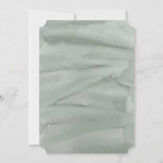 ザアドベンチャーがベビーシャワー招待状を開始 招待状 (裏面)