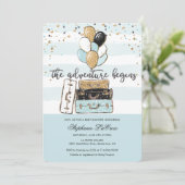 ザアドベンチャーがベビーシャワー招待状を開始 招待状 (スタンド正面)