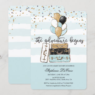 ザアドベンチャーがベビーシャワー招待状を開始 招待状
