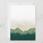 ザアドベンチャーがベビーシャワー招待状を開始 招待状 (裏面)