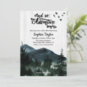 ザアドベンチャーがベビーシャワー招待状を開始 招待状 (スタンド正面)