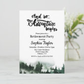 ザアドベンチャーが引退招待状 招待状 (スタンド正面)