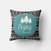 ザアドベンチャー楽しむボホ クッション (裏面)