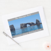 ザアナカパアーチ 長方形シール (封筒)