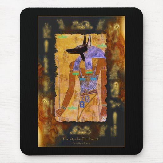 ザアヌビスマウスパッド マウスパッド (正面)