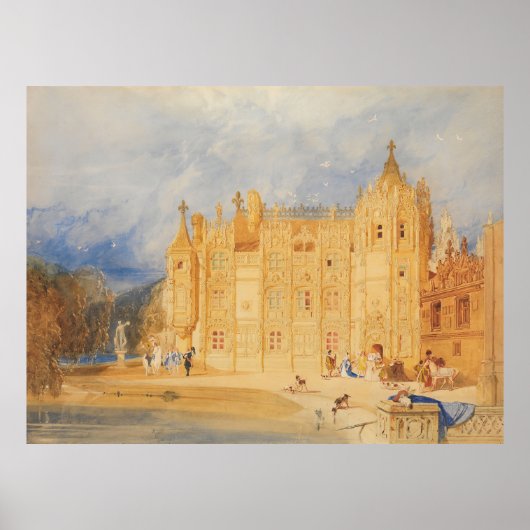 ザアバティアルハウス、聖アウエン修道院 ポスター (正面)