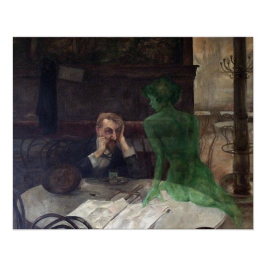 ザアブシンザドリンカー光沢 ポスター (正面)