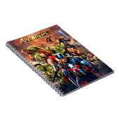 ザアベンジャ企業のー ノートブック (右側)