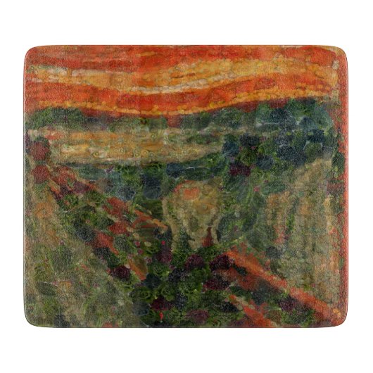 ザアボカドスクリームファインアートビーガンスポフ カッティングボード (正面)