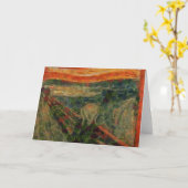 ザアボカドスクリームファインアートビーガンスポフ カード (黄色い花)