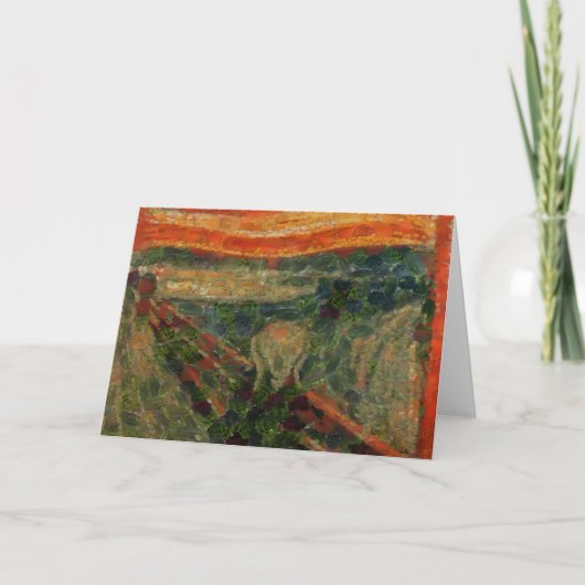 ザアボカドスクリームファインアートビーガンスポフ カード (正面)