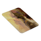 ザアボンゴージアットサンセット(油オン紙) マグネット (右側)