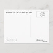 ザアミッシュ地方 ポストカード (裏面)