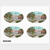 ザアメリカキャピトルヴィンテージ 楕円形シール (シート)