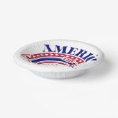 ザアメリカビューティフルレインボー ペーパーボウル (傾斜あり)
