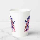 ザアメリカビューティフルレインボー 紙コップ (右)