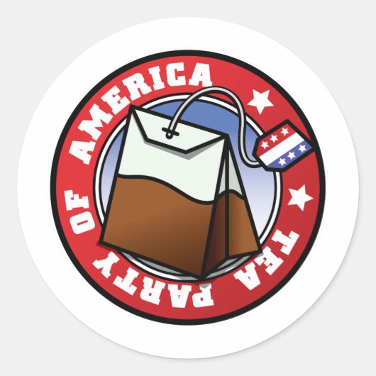 ザアメリカンティーパーティー ラウンドシール (正面)