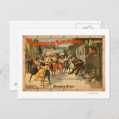 ザアメリカンバレスカーズ15美しい 遊 ポストカード (正面/裏面)