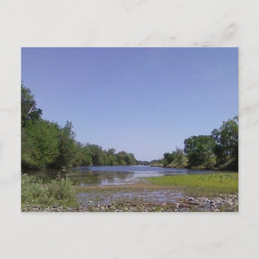 ザアメリカン・リバー・サクラメント ポストカード (正面)