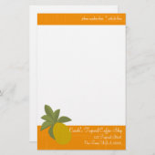 ザアメージドパイナップル 便箋 (正面/裏面)