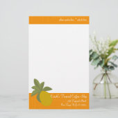 ザアメージドパイナップル 便箋 (スタンド正面)