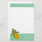 ザアメージドパイナップル 便箋 (正面/裏面)