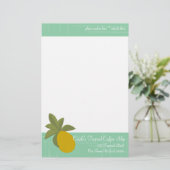 ザアメージドパイナップル 便箋 (スタンド正面)