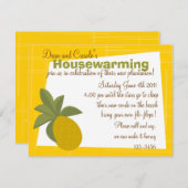 ザアメージドパイナップル 招待状 (正面/裏面)