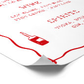 ザアモアブライダルシャワーシンシンバー ポスター (角)