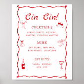 ザアモアブライダルシャワーシンシンバー ポスター (正面)