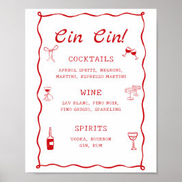 ザアモアブライダルシャワーシンシンバー ポスター