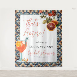 ザアモーレジューシーオレンジスピリッツブライダルへようこそ タペストリー