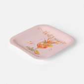 ザアモーレスピリッツブライダルシャワー ペーパープレート (傾斜あり)