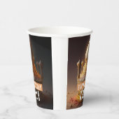 ザアラビアンナイトお誕生日ケーキ-パーティー 紙コップ (右)