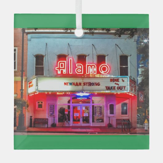 ザアラモガラスオーナメント ガラスオーナメント (正面)